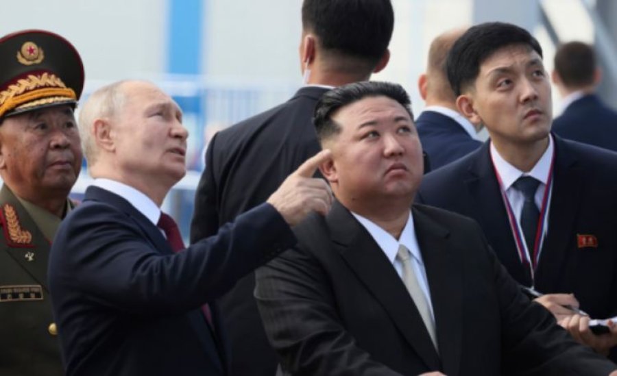 Putin i dhuron Kim një limuzinë luksoze
