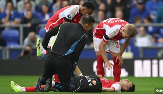 Arsenali goditet përsëri nga lëndimet, Martinelli  i 