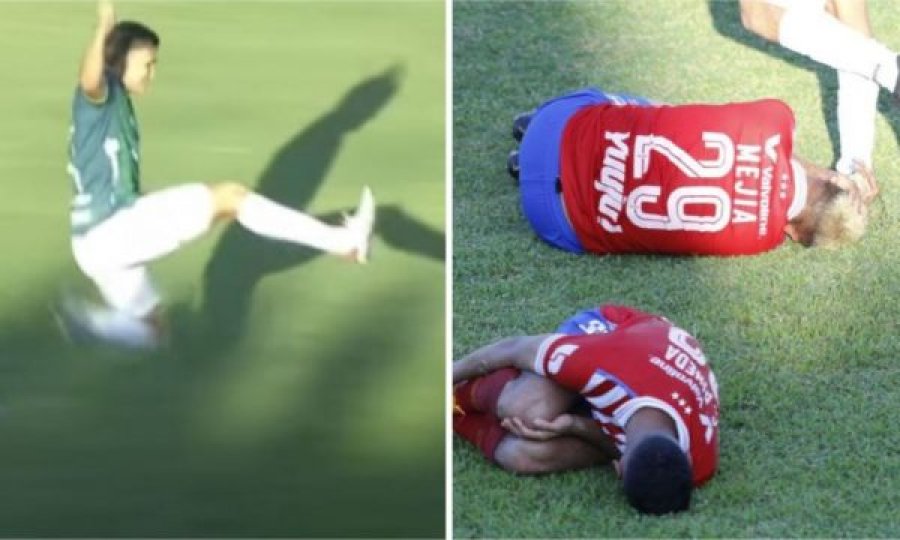 Ky futbollist amerikan me një ndërhyrje “horror” i “sakaton” dy kundërshtarët