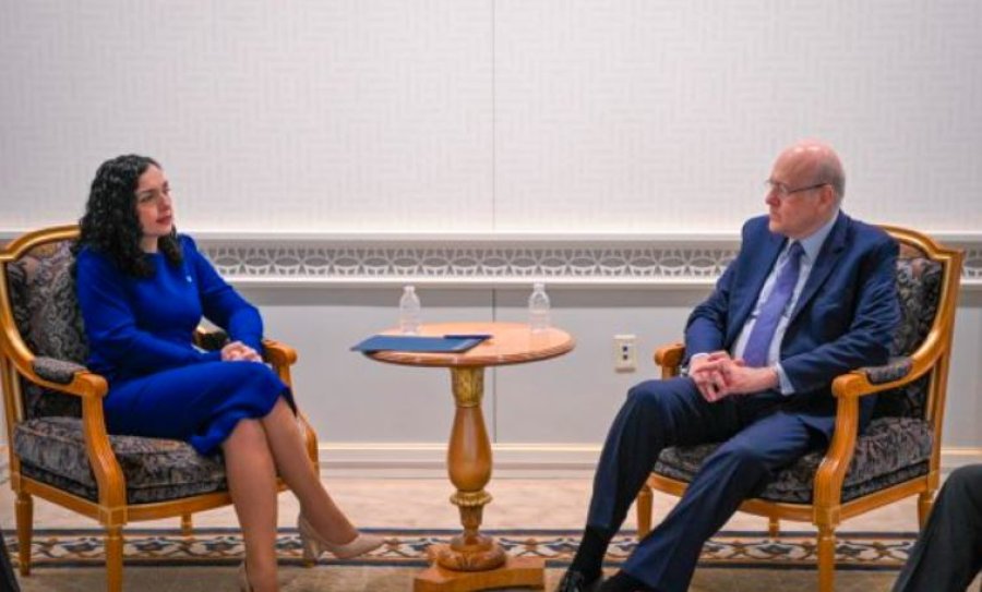 Presidentja Osmani takohet me kryeministrin e Libanit