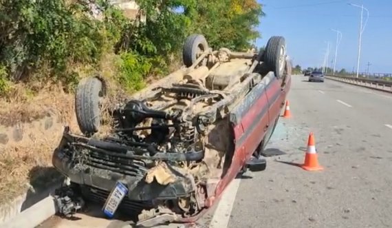 Aksident i rëndë te mbikalimi i Patokut, vdes shoferja 32-vjeçare