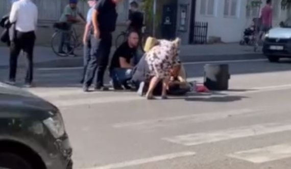 Vetura godet motoçiklistin në Prishtinë e më pas ik nga vendi i ngjarjes