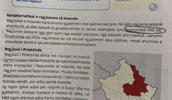 Veton Berisha thotë se ky liber shkollor ka përmbajtje raciste për egjiptianët