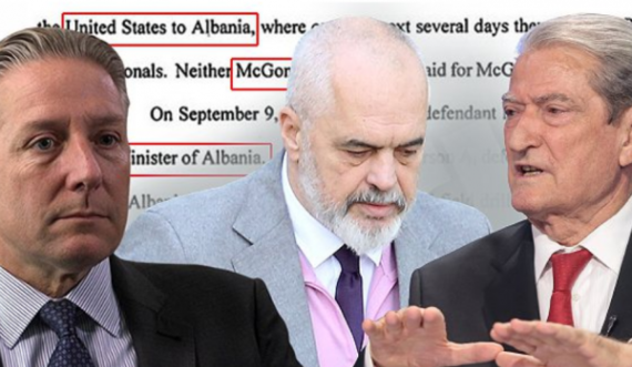 Berisha: McGonigal dorëzohet sot para drejtësisë, ka pranuar fajësinë për dosjen shqiptare