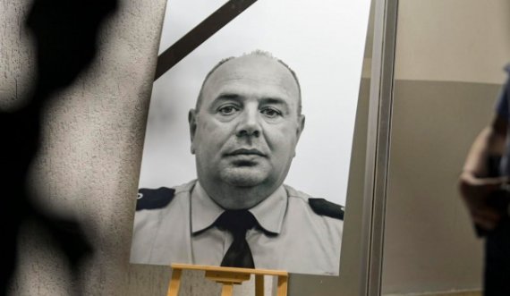 Edhe Shkupi nderon policin hero, Afrim Bunjaku