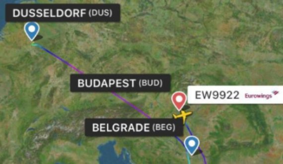 Udhëtarët serbë kundërshtojnë aterimin në Prishtinë të aeroplanit që s’mundi të ulej në Beograd