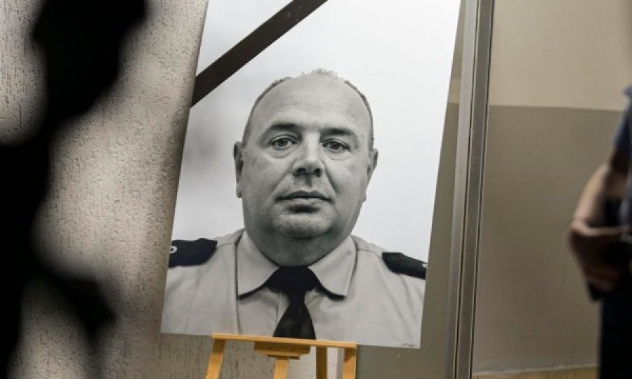 Edhe Shkupi nderon policin hero, Afrim Bunjaku