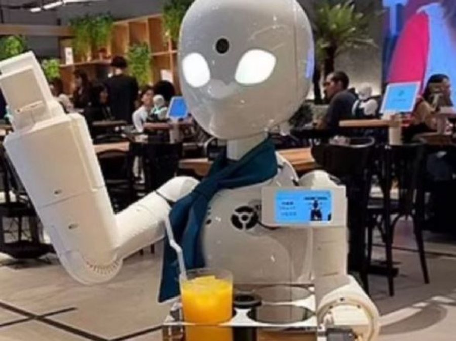 Kamerierët në të ardhmen do të zëvëndësohen nga robotët