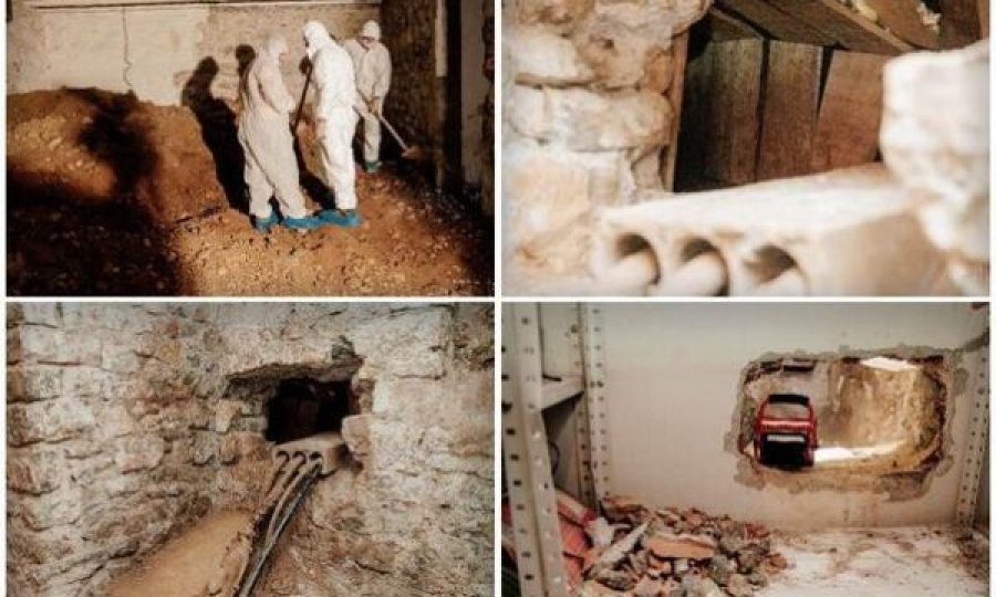 Detaje të reja: Grupi kriminal ka gërmuar tunelin në Podgoricë që nga korriku, duke nxjerrë gjërat jashtë për katër ditë