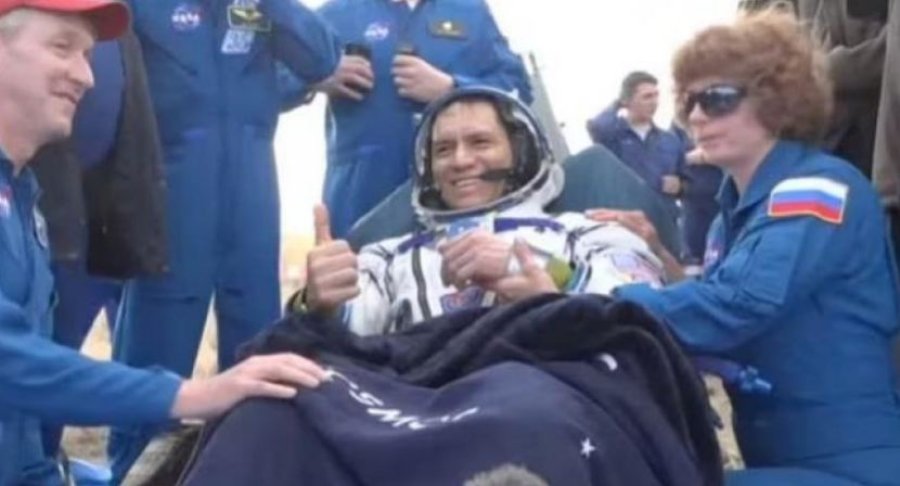 Rubio kthehet në Tokë bashkë me 2 kozmonautë rusë