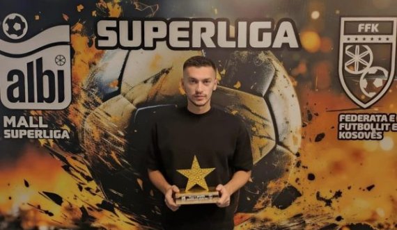 Muhamet Hyseni e fiton titullin e yllit të javës në Superligën kosovare