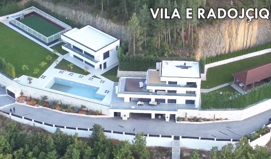 Pamje nga bastisja në banesën e vilën e Radojiçiqit, Sveçla: Bëhet fjalë për një Pablo Escobar të rajonit
