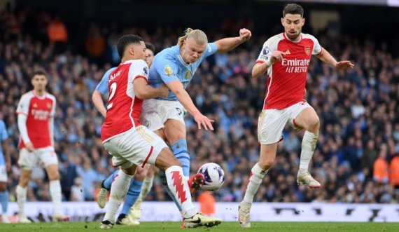 Barazimi pa gola në Etihad, Arsenali ndërpreu një seri të pabesueshme të Manchester Cityt