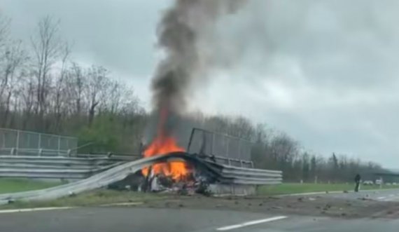 Aksidenti i rëndë, shoferi ishte duke vozitur me veturë me mbi 200 km/h