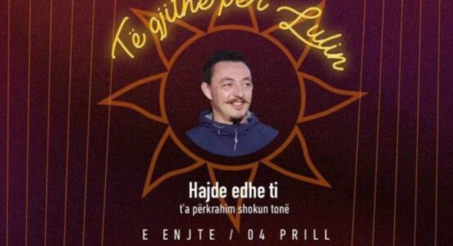 Organizohet ndejë për aktorin Lulzim Rexha: Hajde edhe ti