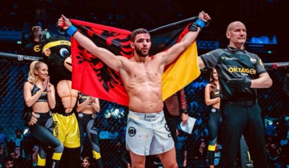 Edhe një fitore e kosovarit   Gjoni Palokajt në MMA, e mundi çekun e pamposhtur Pokory