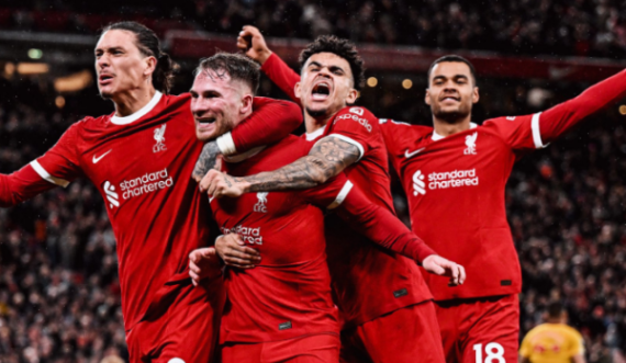 Liverpooli  e dëshmon talentin,  rikthehet në vendin e parë