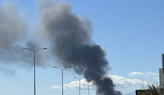 Policia jep detaje për zjarrin në depon afër rrugës Prishtinë-Ferizaj