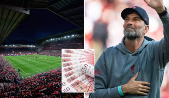 Fluturojnë çmimet e biletave për ndeshjen e fundit të Jurgen Klopp në “Anfield Road”