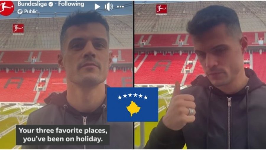 Granit Xhaka me një përgjigje fantastike kur pyetet nga Bundesliga se cili është vendi i preferuar për pushime