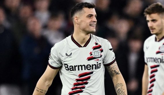 Xhaka: Të fitosh titullin e parë në histori të Leverkusenit është e pabesueshme, tani synojmë Ligën e Evropës