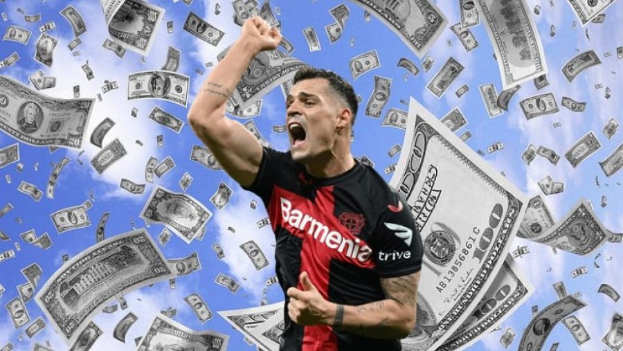 Granit Xhaka ‘mbulohet’ me para nga Leverkuseni me fitimin e titullit në Bundesligë