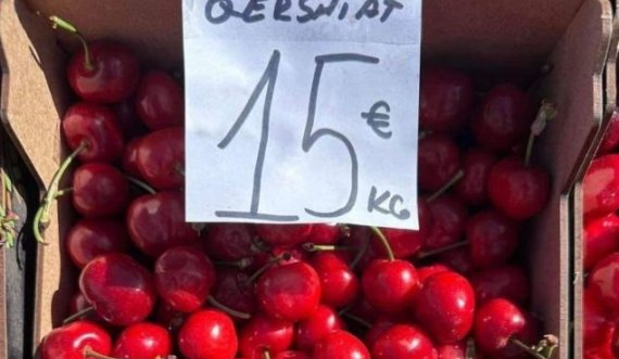 'Fluturon' çmimi i qershive: Një kilogram po shitet prej hiç më pak se 15 euro!