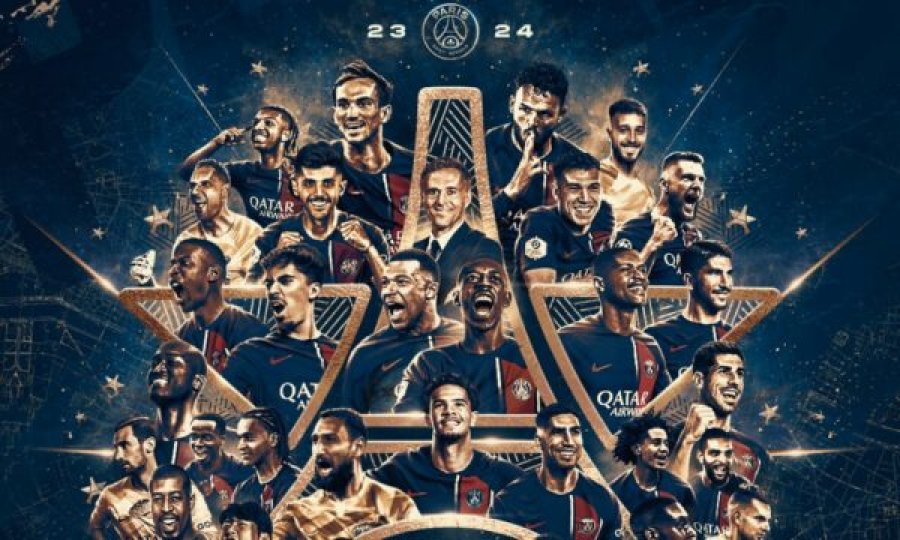 PSG-ja shpallet kampione për herë të 12-të në Francë