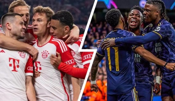 Sot dita e ndeshjes së parë gjysmëfinale,  Bayern Munich pret Real Madridin në klasiken evropiane