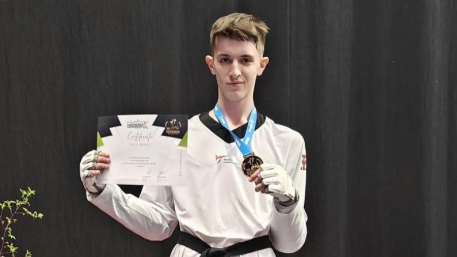 Mal Sahiti fiton medaljen e artë në Taekwondo President Cup