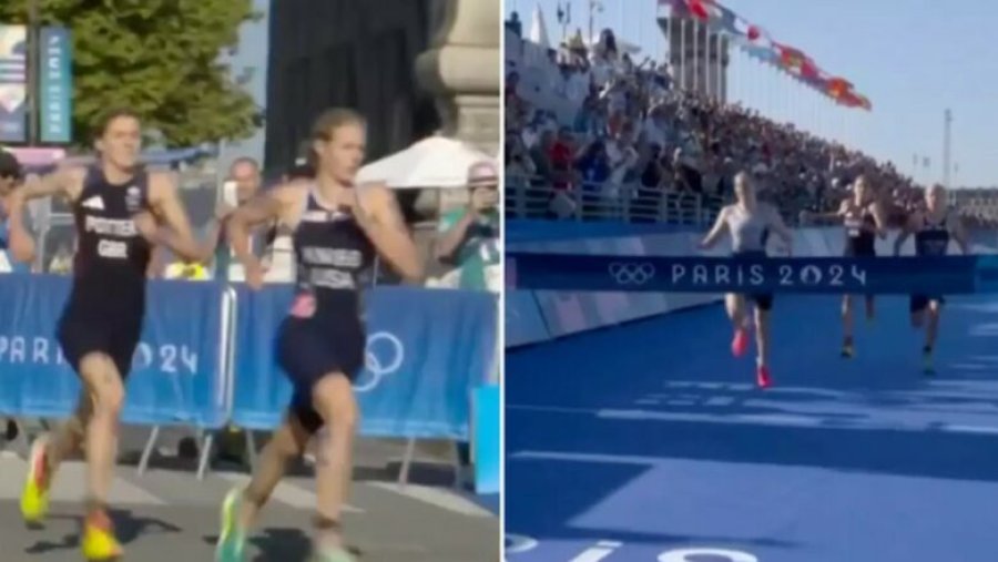Britanisë së Madhe i suspendohet medalja e argjendtë në triatlon pas shqyrtimit të pamjeve