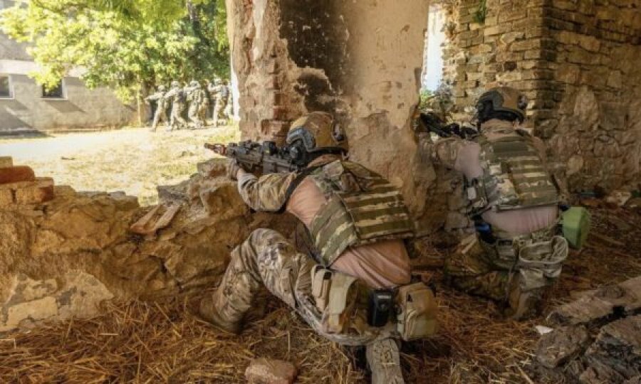 Trupat specialë të Kosovës dhe Shqipërisë i testojnë aftësitë reaguese, Komanda Amerikane për Evropë i vëzhgon