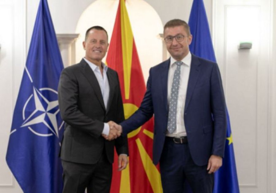 Mickoski e takon Grenellin në Shkup