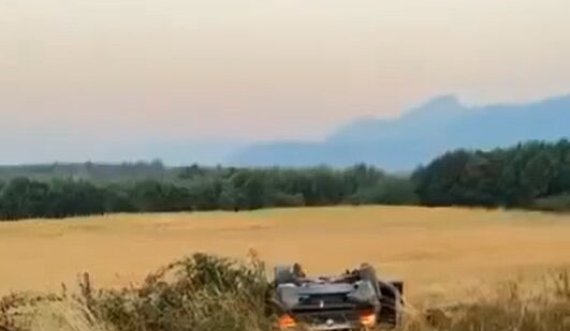 Raportohet për vetaksident në rrugën Gjakovë-Pejë