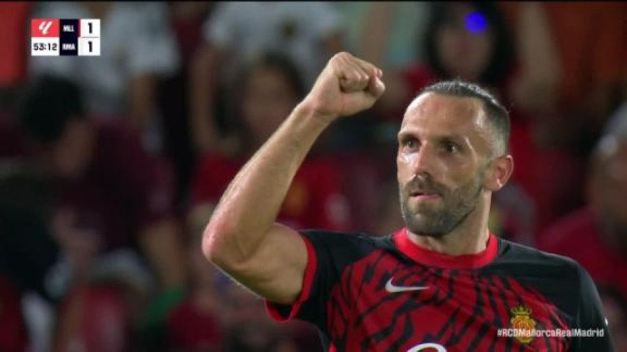 Yjet e Real Madridit bien në Mallorca, Muriqi vendimtar