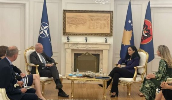 Osmani takon ndihmës sekretarin për Politikë dhe Siguri të NATO-s