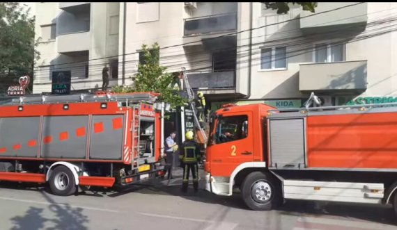 Një banesë përfshihet nga zjarri në Fushë Kosovë