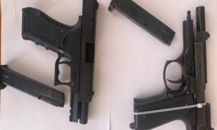 Për një javë, Policia në Prishtinë sekuestroi 10 armë zjarri