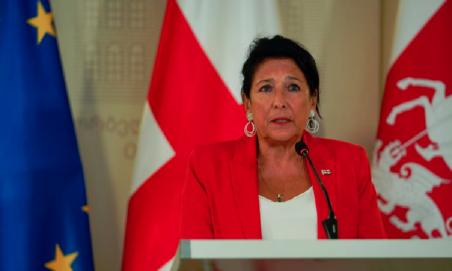 Presidentja gjeorgjiane thotë se votimet e reja janë zgjedhje mes Evropës dhe Rusisë