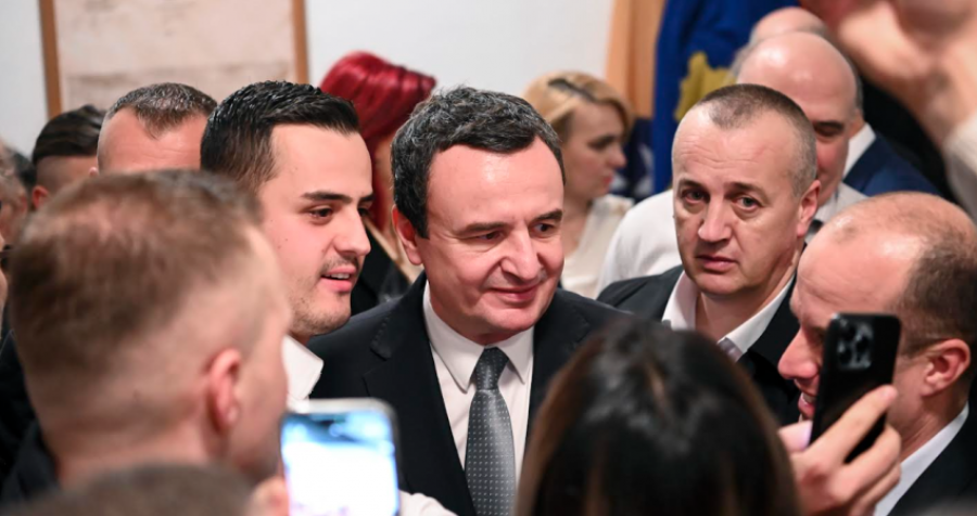 Albin Kurti u mirëprit në Bashkësinë Shqiptare të Bosnjës