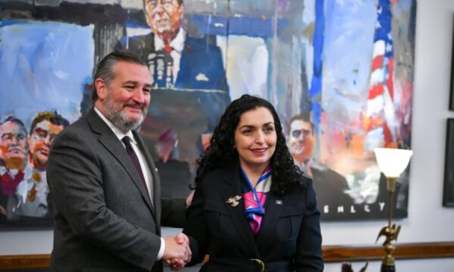 Osmani takohet me senatorin republikan Ted Cruz
