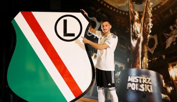 Klubi polak Legia e prezanton kosovarin Qëndrim Zyba