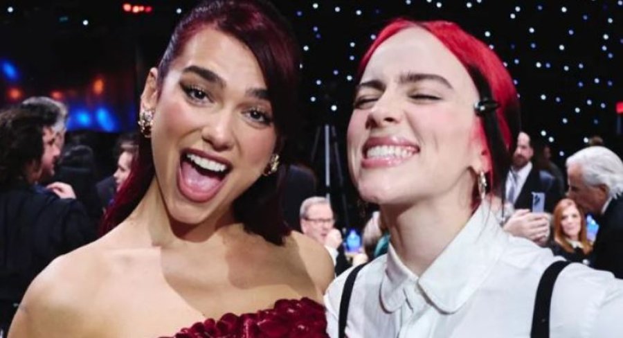 Dua Lipa e Billie Eilish performojnë në 'Grammys 2024'