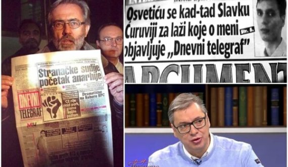 Vuçiq ishte ministër informacionit kur u vra gazetari serb, në atë kohë ai dërgoi mesazhe ndryshe nga ato që thotë tash si president