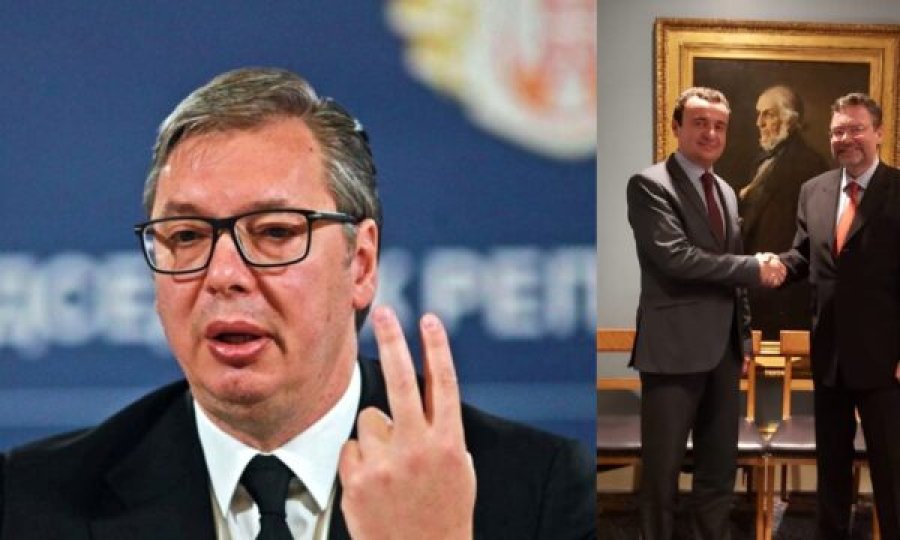 “Ai po e shtyn në këto vendime”, Vuçiq tenton t’i jap rol misterioz këshilltarit britanik të Kurtit