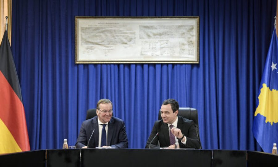 Ambasada e Gjermanisë veçon njërën prej porosive të Pistorius
