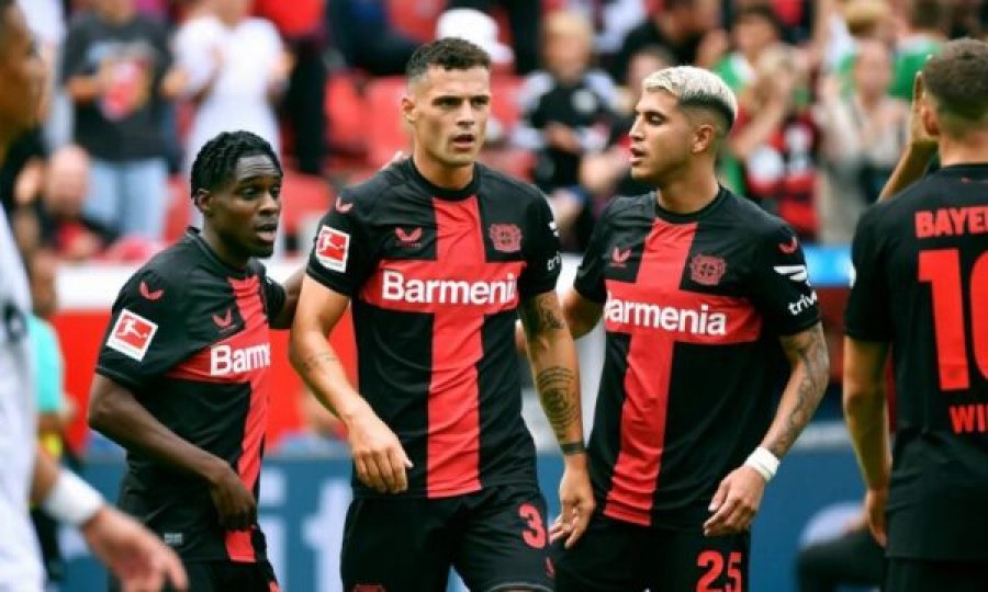 Granit Xhaka shtyllë e fuqishme e Leverkusenit, asnjë humbje nga 30 ndeshjet e zhvilluara