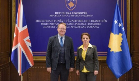 Gërvalla e pret në takim lamtumirës ambasadorin Abbott, e falenderon për mbështetjen që i ka dhënë Kosovës
