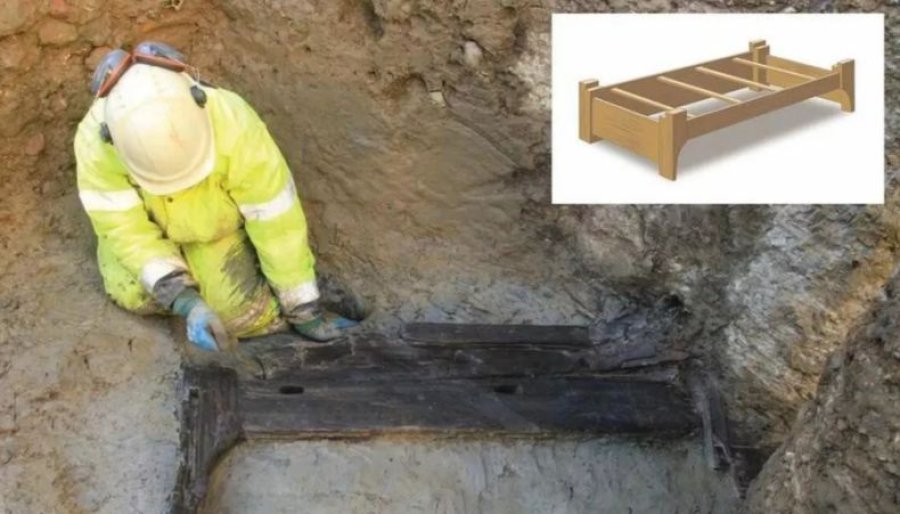 Arkeologët zbulojnë një shtrat 2000-vjeçar 