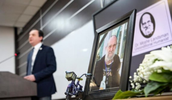 Albin Kurti në ceremoninë komemorative në nderim të jetës së profesorit Landsman